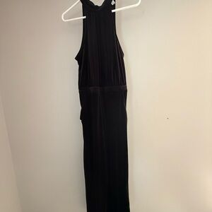 A New Day Black Backless Jumpsuit